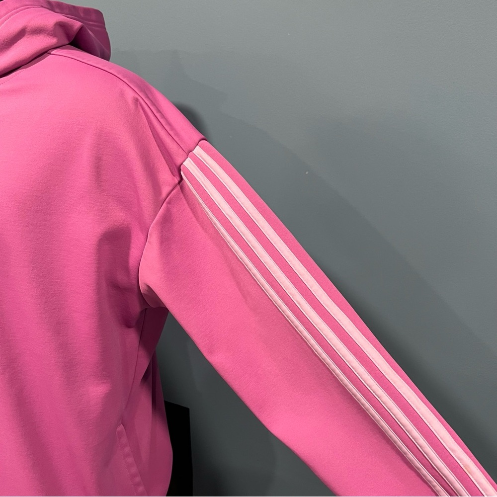 adidas Women’s Gear Up Hoodie Lilac Purple Soft Loose Fit XL - Picture 10 of 11